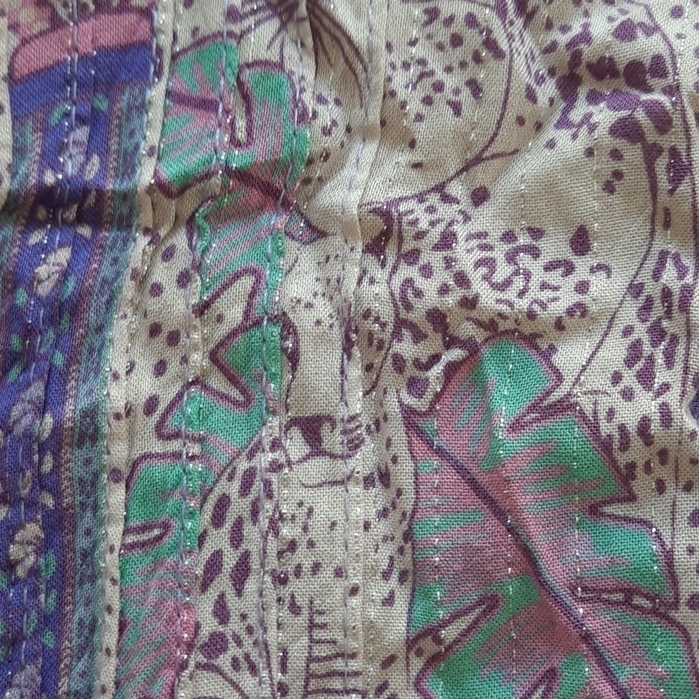 Spell & The Gypsy Poinciana Blouse Lilac Purple Lurex Boho XS - Picture 7 of 14